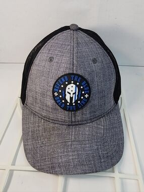 Howitzer "Defend The Blue" Mens Adjustible Snapback Truckers Ball Cap